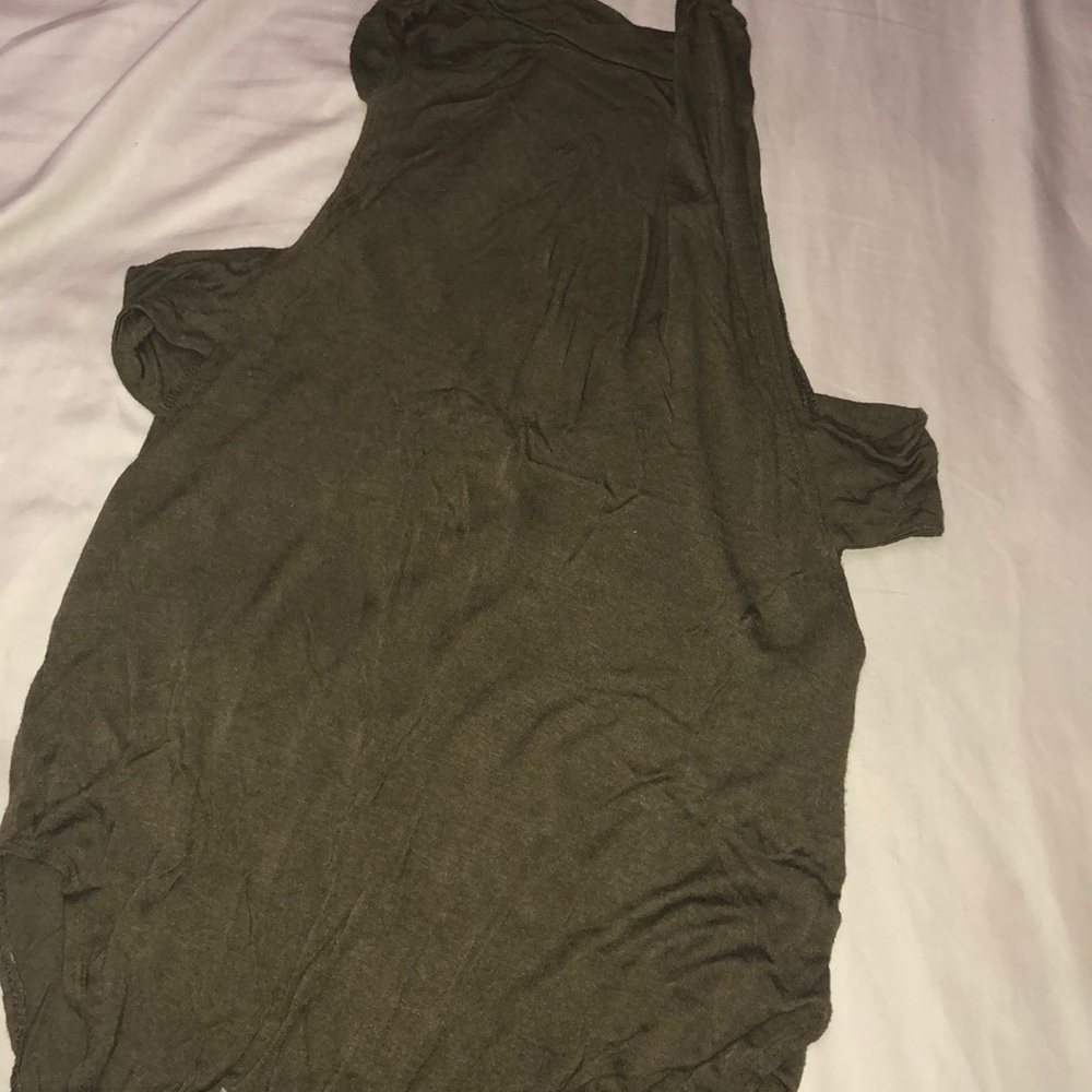 Olive green shirt
